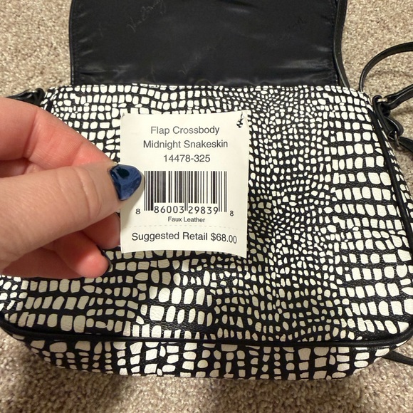Vera Bradley Midnight Snakeskin Leather
Crossbody Bag - Picture 3 of 3